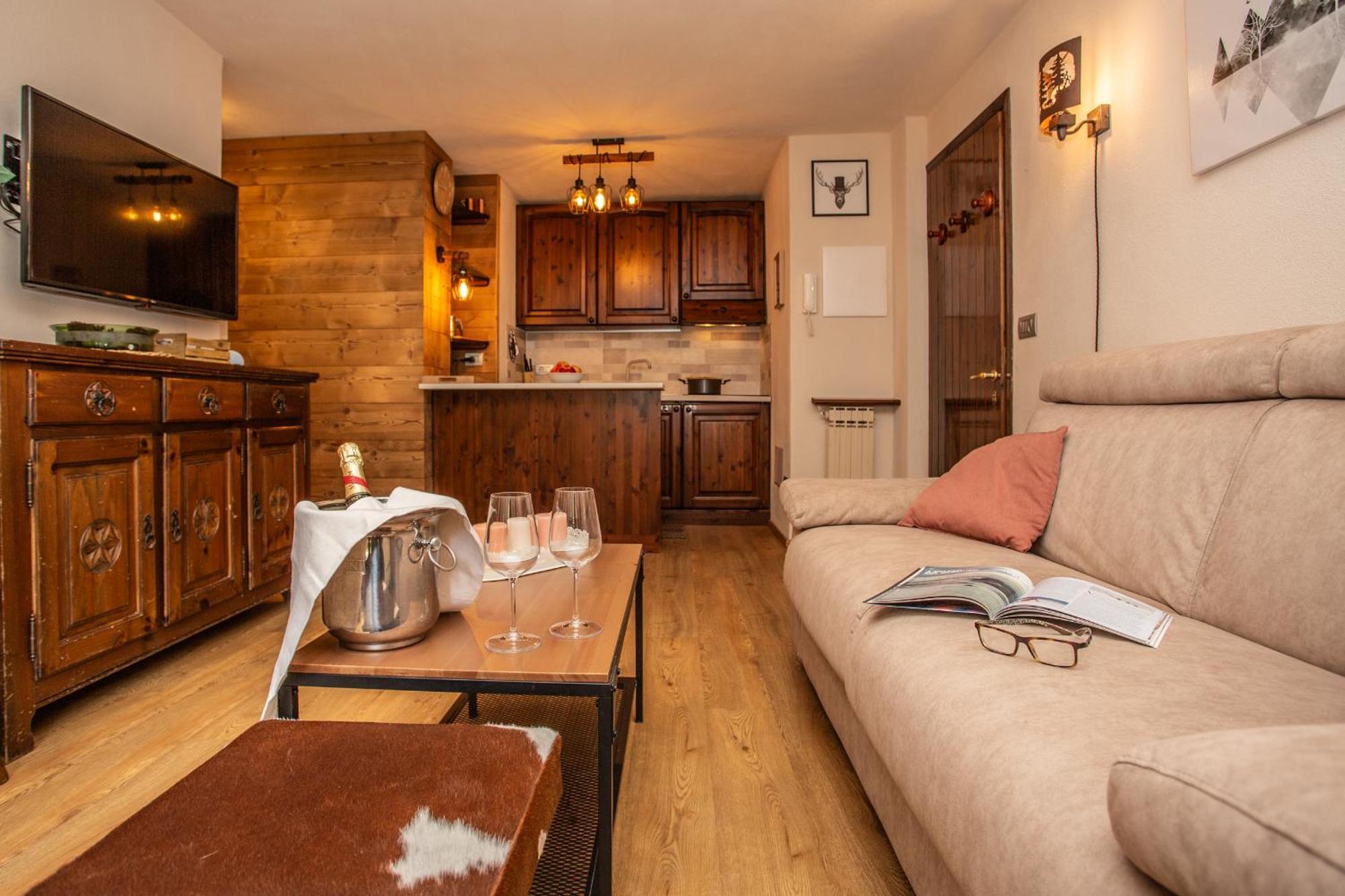 Apartament La Casa Di Olivia - Direttamente Sulle Piste La Thuile Zewnętrze zdjęcie